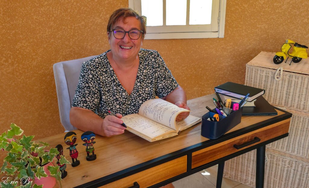 Assistante sociale libérale à Ajaccio, Cécile Borne en séance de coaching